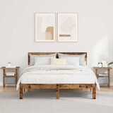  Noćni ormarić s ladicama 2 pcs Staro drvo 41 x 40 x 45 cm | shoptok.hr