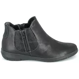 Boissy Boots Noir texturé Crna