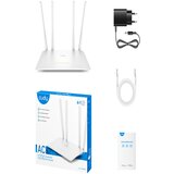 Cudy Router WR1200 2.0, AC1200, 4-portni LAN, Wi-Fi 5, 300 MBPS/867M BPS, bijeli | shoptok.hr