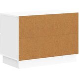  Noćni ormar s ladicama Bijela visokog sjaja 62 x 34,5 x 44,5 cm | Eponuda.ba