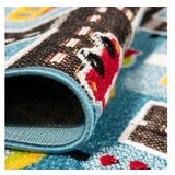 Conceptum Hypnose dečiji tepih trafik blue 140 x 200 (690CCL1118) | ePonuda.com