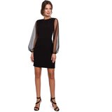 Makover Ženska haljina K032 crna siva | ePonuda.com