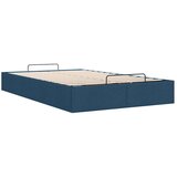 vidaXL Otomanski okvir kreveta bez madraca plavi 120x200 cm od tkanine | shoptok.hr