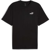 Puma Majice s kratkimi rokavi Ess Relaxed Small No. 1 Logo Tee Črna Cene