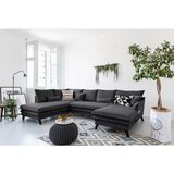 P & B SEDEŽNA GARNITURA, mikrovlakna barve grafita | Shoptok.si