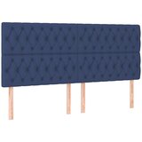  Krevet box spring s madracem LED plavi 180x200 cm od tkanine | shoptok.hr