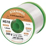 HS10 2510 spajkalna žica\, neosvinčena tuljava Sn95\,5Ag3\,8Cu0\,7 ROM1 500 g 1 mm, (20428466)