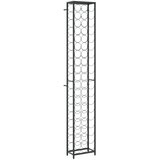  Stalak za vino za 57 boca crni 34 x 18 x 200 cm kovano željezo | shoptok.hr