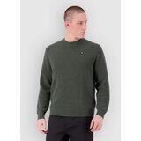 Mons Royale Wanaka Merino Knit Pulover dark pine Cene
