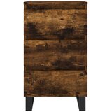  Noćni ormarići 2 kom boja hrasta 40x35x69 cm konstruirano drvo | shoptok.hr