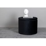 Venture Home puf s prostorom za pohranu Dunken ⌀51 cm, crna | shoptok.hr