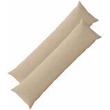 Presvlaka za jastuk 2 pcs HEERLEN Sivosmeđa 40 x 145 cm Kord | shoptok.hr
