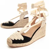 Espadrile 87298 Črna