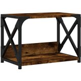  Stalak za pisač 2 razine boja hrasta 44 x 26 x 31,5 cm drveni | shoptok.hr