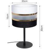  Stona lampa CORAL 1xE27/60W/230V crna | Eponuda.com