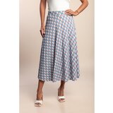 Fenzy Midi Krilo S Potiskom, Svetlo Modro | Shoptok.si