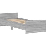 vidaXL Okvir kreveta boja hrasta 75x190 cm mali od konstruiranog drva | shoptok.hr
