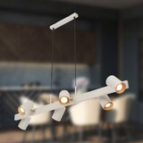 BRILONER 4058064 - Luster na sajli ERA 6xGU10/10W/230V krem boje | Eponuda.com