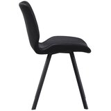 MID.YOU Set Stolov Barona, Črna, 4 Kos | Shoptok.si