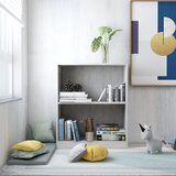 vidaXL knjižna polica betonsko siva 60x24x74,5 cm iverna plošča Cene