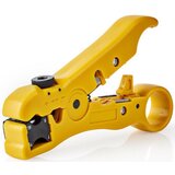 Nedis CSGG49520YE Klesta za skidanje izolacije sa RG59, RG6, RG7 i RG11 kablova | ePonuda.com