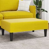 vidaXL Stolček za noge rumen 77x55x31 cm žamet | Shoptok.si