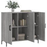  Komoda boja hrasta sonome 90 x 34 x 80 cm konstruirano drvo | shoptok.hr