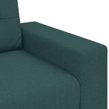  Dvosjed tamnozelene boje 160x77x82 cm tkanina | Shoptok.si