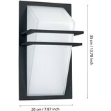 Eglo Stenska zunanja svetilka (višina 35 cm) PARK – | Shoptok.si