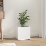 vidaXL Sadilica bijela 40 x 40 x 40 cm od konstruiranog drva Cijene