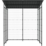  Spremište za bicikle 190 x 190 x 222 cm čelično crno | Eponuda.com