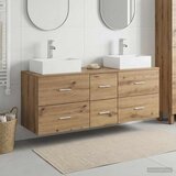  Set ormarića za kupaonicu 3 kom. Hrast artisan - Hrast artisan | shoptok.hr