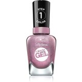 Sally Hansen Miracle Gel™ gel lak za nohte brez uporabe UV/LED lučke odtenek 564 Metro Midnight 14,7 ml | Shoptok.si