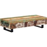 In Klubska mizica 120x50x30 cm trden predelan les in jeklo | Shoptok.si