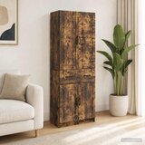  Set ormara 2 kom. Dimljeni hrast Konstruirano drvo | shoptok.hr
