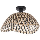 QAZQA Art Deco stropna svetilka črni bambus 40 cm - Alka Cene