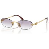 Miu Miu MUA54S 5AK04O ONE SIZE (51) Zlata/Siva | Shoptok.si