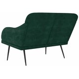  Klupa tamnozelena 110 x 76 x 80 cm baršunasta | shoptok.hr