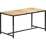  Blagovaonski stol od masivnog grubog drva manga 140x70x75 cm | shoptok.hr