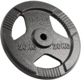 Rebel Active uteg od lijevanog željeza 20 kg, rupa 31 mm, ploča s ručkama | shoptok.hr