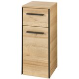 Pelipal Nizka/stenska kopalniška omarica v hrastovem dekorju v naravni barvi 72x30 cm Quickset 395 – | Shoptok.si