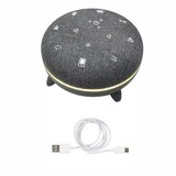 Manta zvučnik BT, 3W RMS, RBG svjetla, uspavljivanje, baterija SPK03-GR | shoptok.hr