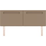  Zasnova vzglavja enostavna Cappuccino 140 cm umetno usnje, (22049174) | Shoptok.si