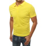 DStreet Koszulka polo męska żółta | Shoptok.si