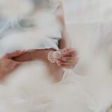 Bibs anatomska duda infinity silicone ivory & blush | Shoptok.si
