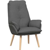  Fotelja Tamno siva 69 x 74 x 93 cm Tkanina i šperploča | shoptok.hr