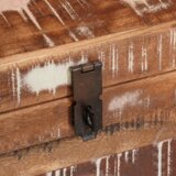 vidaXL Kutija za spremanje s pohranom Šareni masivno obnovljeno drvo | shoptok.hr