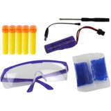 Electric Water Bullet Gun, Arrows, Glasses, Black | Shoptok.si