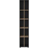Tvilum Antracitno siva/u prirodnoj boji biblioteka u dekoru hrasta 41x205 cm Sign – | shoptok.hr