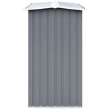  Lopa za drva pocinkano jeklo 330x92x153 cm sive barve, (20722724) | Shoptok.si